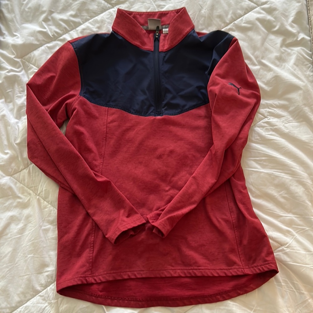 Ling sleeve Puma Golf sweatshirt